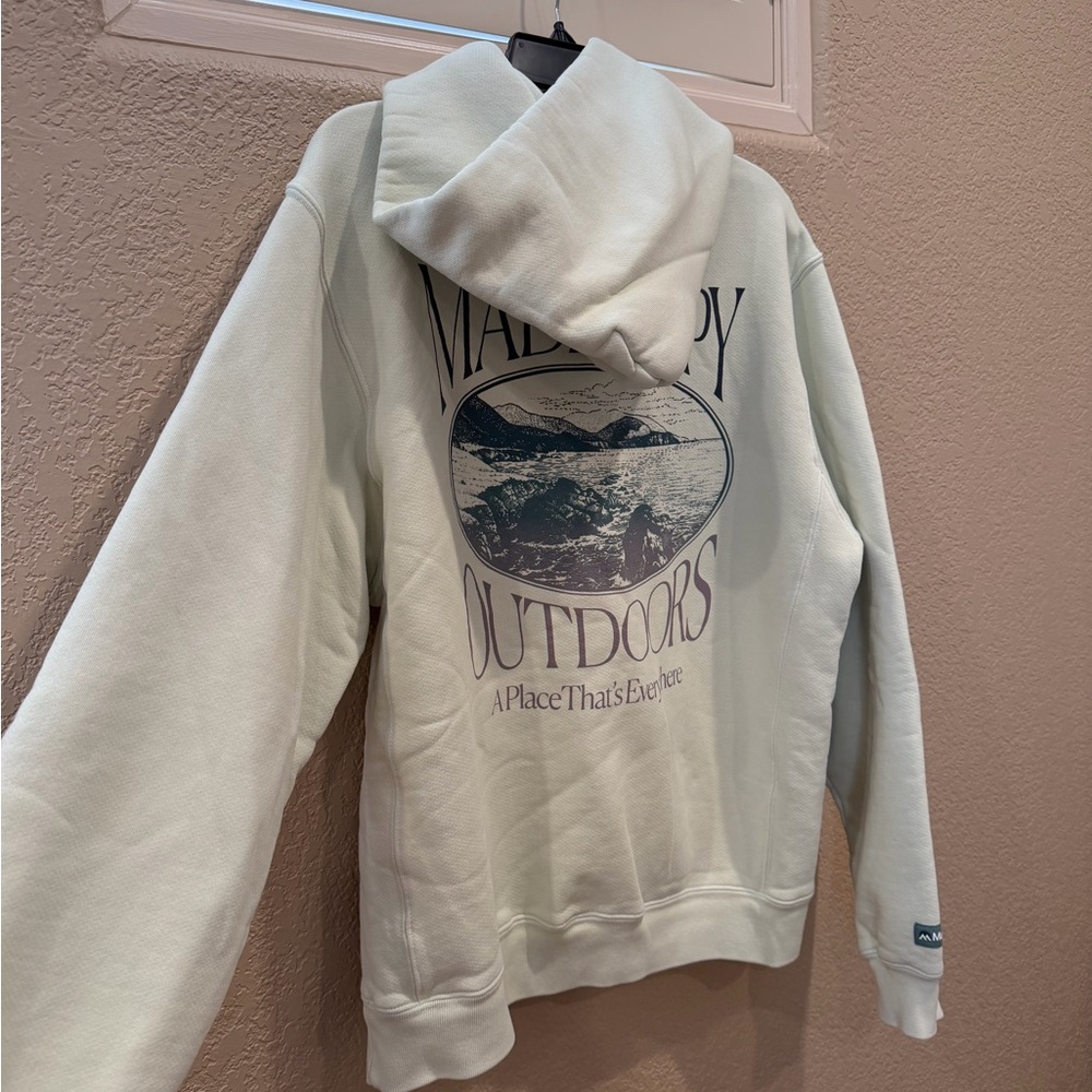 LIKE NEW Madhappy Summer Outdoors Fleece Hoodie - Lime RARE - Picture 14 of 16